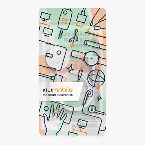 kwmobile Kabel USB do ładowania kompatybilny z Xiaomi Mi Watch Color Sport / S1 Active Cable - przewód do ładowania smartwatcha - biały