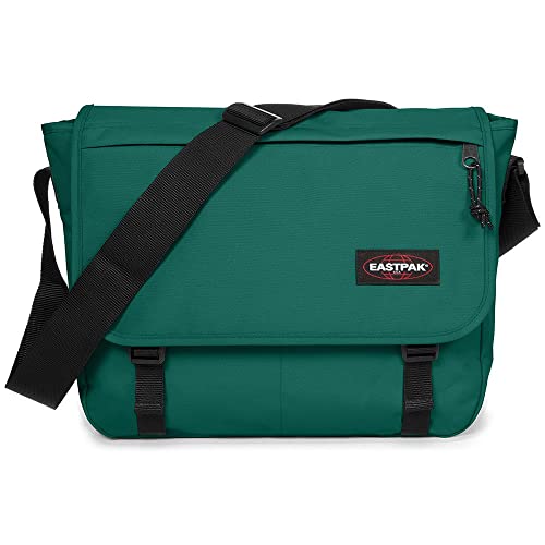 EASTPAK Delegate +, Borsa messenger Unisex - Adulto, Verde (Tree Green), 30.5 x 38.5 x 13
