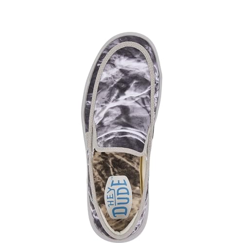 Hey Dude Men's Sunapee Mossy Oak Elements | Men's Shoes | Men Slip-on Sneakers | Comfortable & Light-Weight2