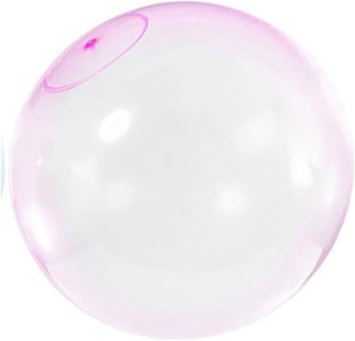 20Inch Giant Bubble Water Dual Function with Water Injection, Dual Function with Water Injection Inflatable Fun Ball Amazing Super Bubble Ball (Blue,Pink)