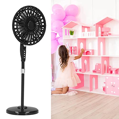 Shanrya Elektrische Mini-LüFtermodelle, Hohe Simulation, Eleganter und Langlebiger Mini-LüFter FüR Puppenhaus-Mini… – Bild 3