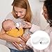 UWSTE 8Pack Baby Bottle Caps Compatible with Evenflo Wide Neck Baby Bottle, Travel and Storage Bottle Lids Replacement, Soft & Safe Bottle Lid (Only Evenflo Wide Neck Baby Bottle)
