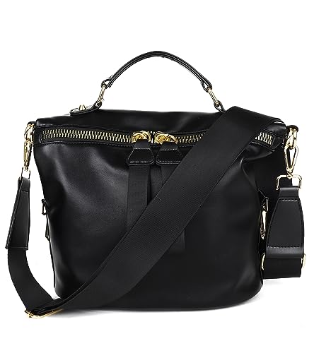 VGOAL Crossbody Bags for Women, Large-Capacity Women Handbag Casual Lightweight Travel Shopping Waterproof Shoulder Bag