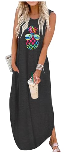 Image of CHUNTIANRAN Maxi Dresses for Women Summer Outfits Boho Beach Long Dresses Casual Sundresses Resort Wear for Women 2026