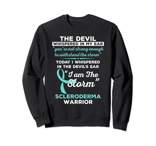 I Am the Storm Scleroderma Warrior Camiseta Sudadera