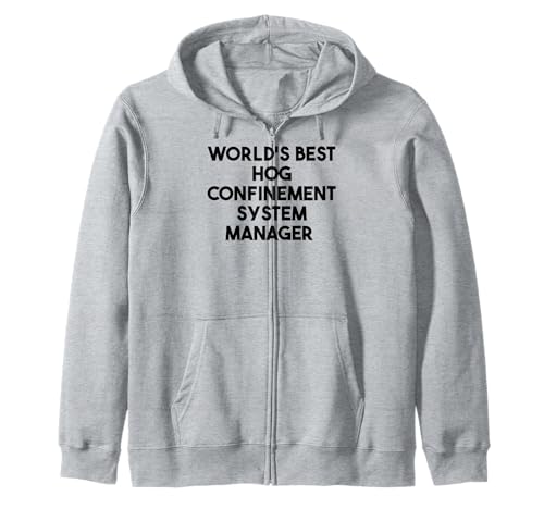 Meilleur gestionnaire de système de confinement porcin au monde Sweat à Capuche