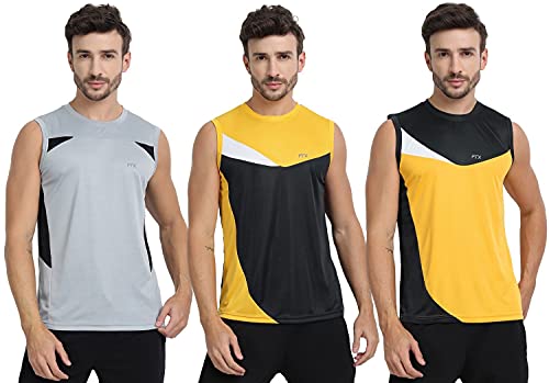 Image of FTX Men's Solid Regular Fit T-Shirt