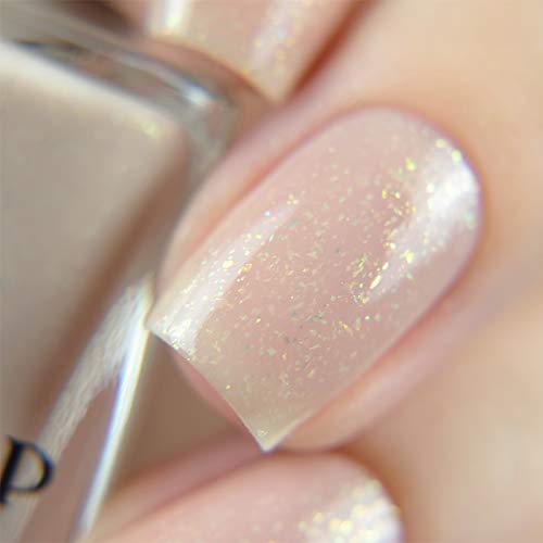 Image of ILNP Poised - Cream Shimmer Sheer Jelly Nail Polish