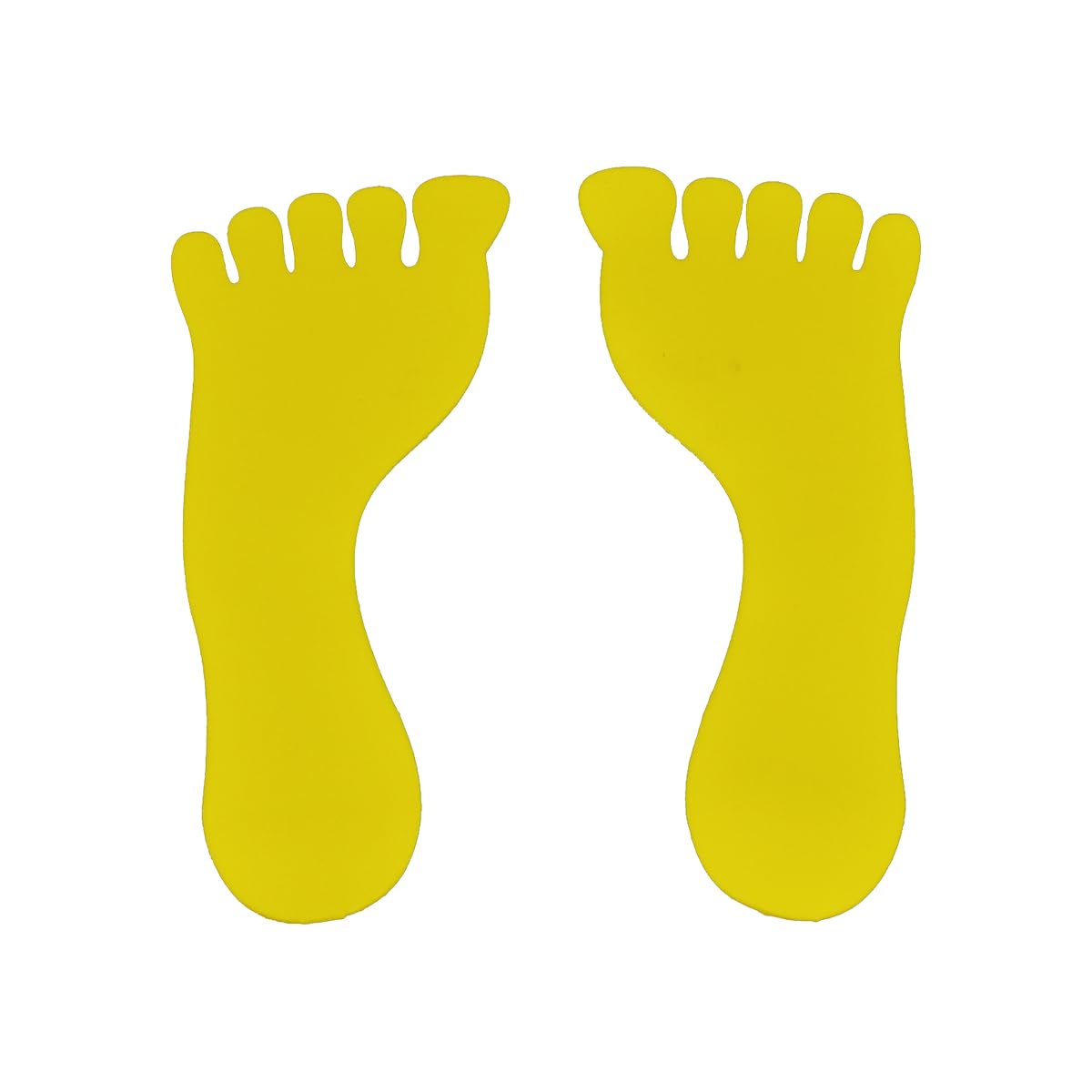 Empreinte Pied Jaune Sea