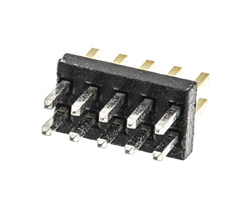 HARWIN ピンヘッダ 10極 2列 ストレート 基板対基板、電線対基板 1.27mm Archer M50シリーズ M50-3500542