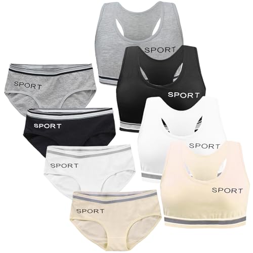 Soutiens-gorge de sport souples HXZASFG avec coussinets amovibles en coton