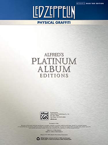 Led Zeppelin: Physical Graffiti: Authentic Bass Tab Edition