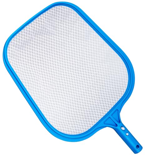 TidyMister New Diamond Netting Fine Mesh Pool Skimmer Net for Hot Tub Spa Handy Leaf Pollen Skimmer for Pools Fit with Standard Size 1-1/4 Pole Above Ground Pool Inground Pool Accessories