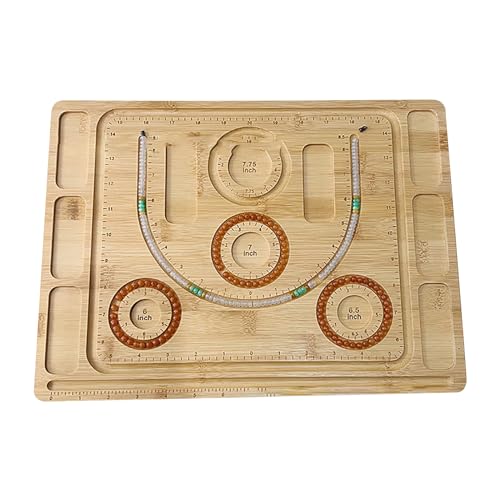Plateau à perles en bois de qualité supérieure pour design de bijoux