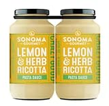 Sonoma Gourmet Lemon & Herb Ricotta Pasta Sauce, 2 x 24.5 oz Item 1719821