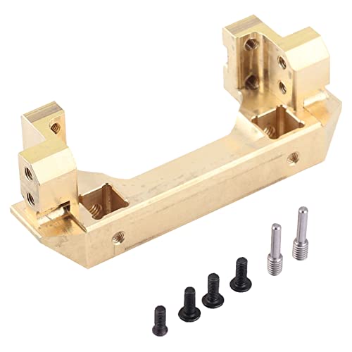 RC Front Bumper Mount, Brass Front Bumper Mount for RC Crawler Car with High Simulation Accessory, for Better Crawling Experience
