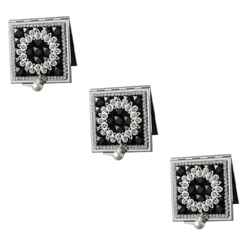 Miroirs carrés suspendus compacts double face pour salon et entrée - 2