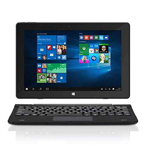 Trekstor Surftab TWIN Notebook Tablet, 32 GB, Nero...
