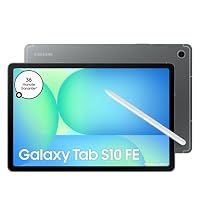 Samsung Galaxy S10 FE AI-Tablet, Android Tablet, 128 GB Speicher, 8 GB RAM, 27,70 cm/10,9" Display, Inkl. S Pen, 5G, Lange Akkulaufzeit, Gray, 36 Monate Herstellergarantie [Exklusiv auf Amazon] – Ansicht 1