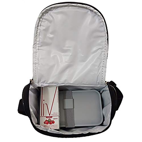 Bolsa Térmica Mochila para Marmitas Lanches Lançamento (Rosa)