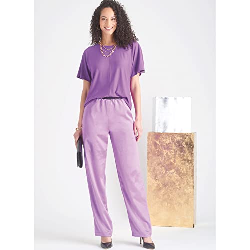 Simplicity SS9690K5 Misses' Tops and Pull-On Trousers K5 (8-10-12-14-16), Multicolour - Image 3