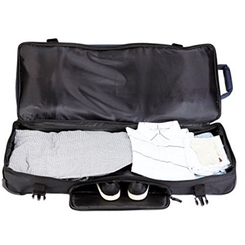 Protege Drop-Bottom Rolling Duffel with Bottom Storage Compartment 36