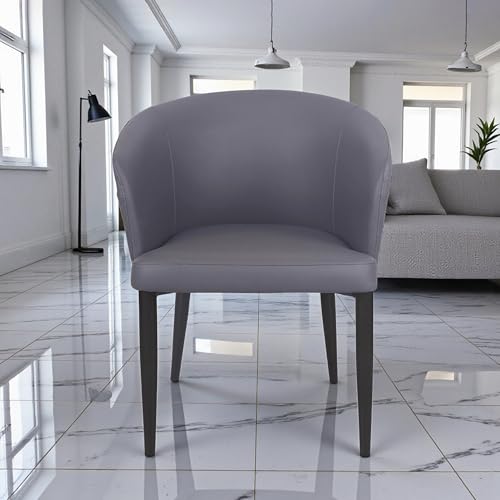 Image of The Attic AuraMax 6 Seater Dining Set,Steel Grey,Titanium & Cream,180Cms