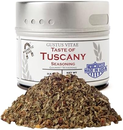 Gustus Vitae | Taste of Tuscany Seasoning | Tuscan Italian Spice Blend
