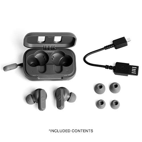Skullcandy Dime In-Ear Wireless Earbuds, 12 Hr Battery, Microphone, Works With Iphone Android And Bluetooth Devices - Grey #TOP5