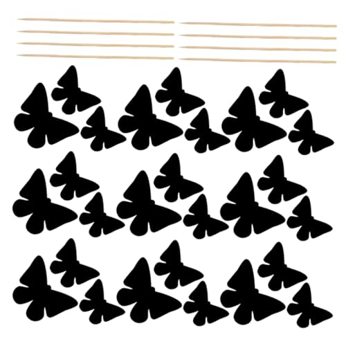 BRIGHTFUFU Delicate Scratch Paper Butterfly Bookmark Boys and Girls Scratch Card Creative Hand-Eye Coordination Activity