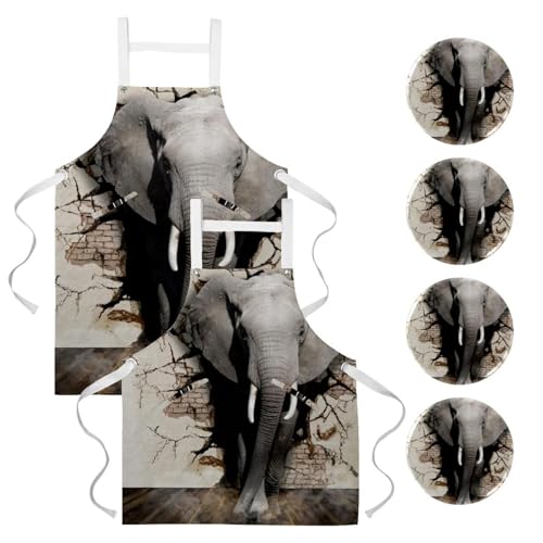 Tablier de cuisine pour nettoyage de la maison et service de bistrot