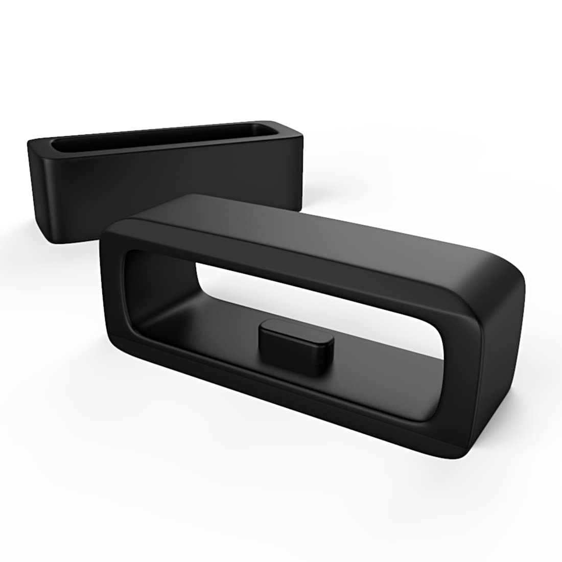 6 Passanti Per Cinturino Orologio In Silicone - Diametro 22 Mm, Colore Nero - Foto 9