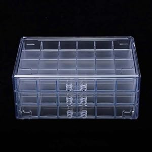 Acryl Nail Art Opbergdoos, Sieraden Organizer Box, Nail Art Accessoire Organizer Thuis Opbergen Sieraden Opslaan Nail…