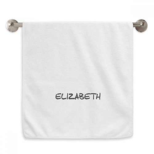 Cordon Blanc Serviettes Elizabeth écritures elfiques, cadeau - 2