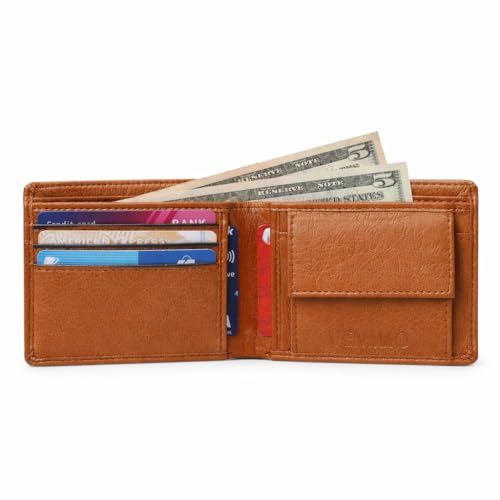 Image of VEMILIO Wallet & Reversible Belt Combo Gift Set for Men | Vegan Leather Material