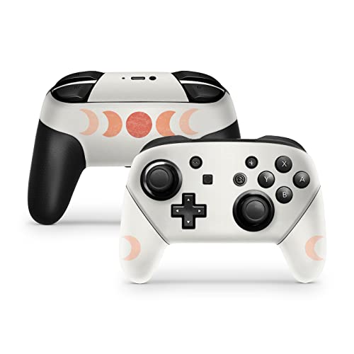 Image of TACKY DESIGN Moon Skin for Nintendo Switch Controller Skin, Sticker Compatible for Pro Controller Skin Vinyl 3m Decal Full wrap Cover