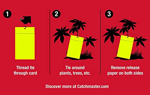 Hgslwft 5 Count Sticky White Fly Trap (Pack Of 5) #TOP6