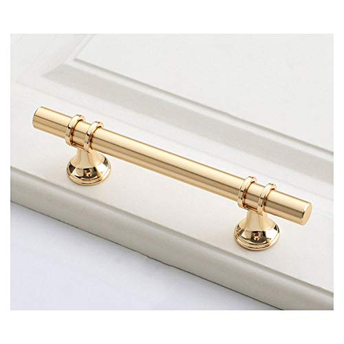 Moderne Zink-Legierung Schwarz Gold Türgriffe Küchenschrank Griffe Feste Schublade Knöpfe Mode Möbelgriff Hardware,copper Gold 256mm Cover
