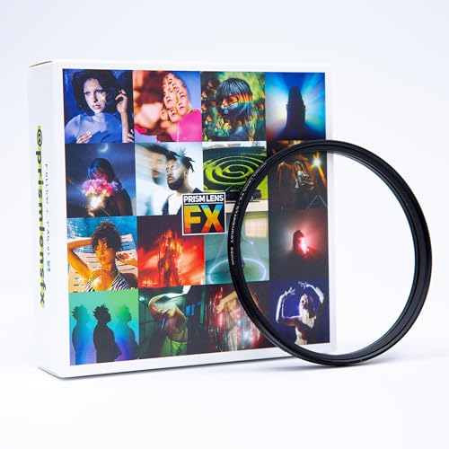Prism Lens FX Filtro Starburst FX | Rosca circular de 52 mm | Crea un efecto de estrella de 4 puntos para todos los aspectos más destacados | Perfecto para retratos, fotografía de coche, eventos en