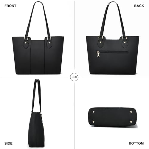 Image of CHICAROUSAL Tote Handbags Purses for Women PU Leather Womens Shoulder Bag | Large Tote Bag for Women, Shoulder Purse, Vegan Leather Purses for Women, Women's Handbags