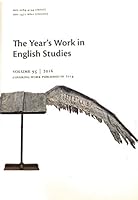 The Year's Work in English Studies, Volume 94 2015 covering work published in 2013 0198801068 Book Cover