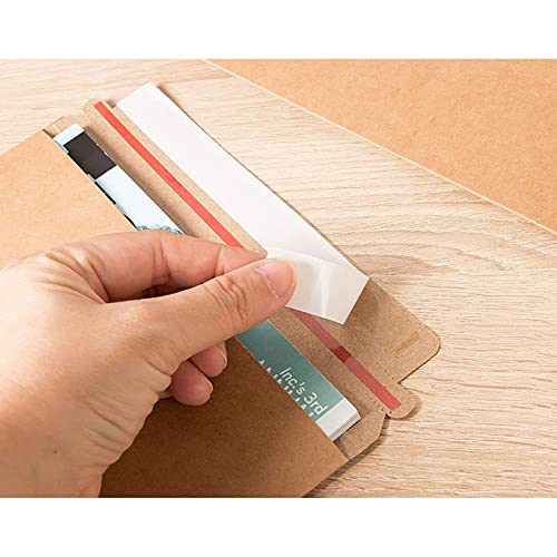 Rigid-Mailers-25-Pack-9x115-Stay-Flat-Cardboard-No-Bend-Shipping-Envelopes-for-Mailing-Magazines-Comic-Books-or-Photo-Documents