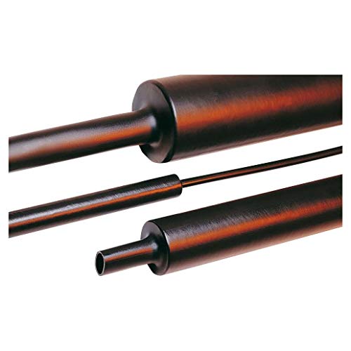 Preisvergleich Produktbild HellermannTyton Warmschrumpfschlauch MA47-12 / 3-1000-BK