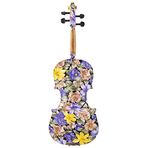 Kinglos 4/4 Cold-Rock Gekleurd Ebbenhout Gemonteerd Massief Hout Viool Kit met Geval, Schoudersteun, Strijkstok, Extra… - Image 4