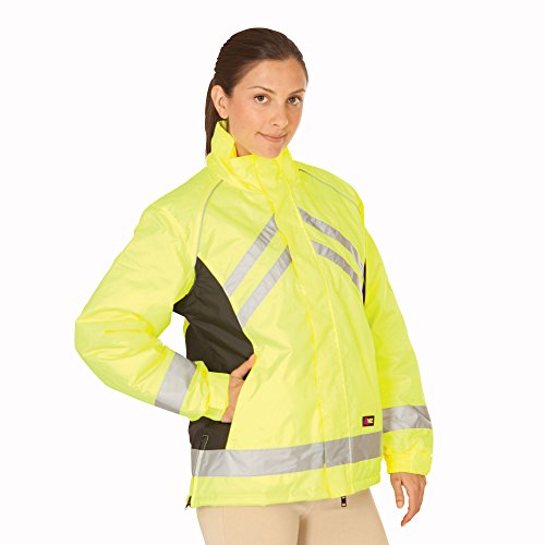 HyViz Waterproof Riding Reflective Jacket Small Yellow