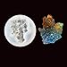 September DIY Full Mirror Crystal Cluster Epoxy Molds Handmade Homemade Irregular Simulation Stone Mold Iceberg Decoration Ultra Light Clay Decorative Moulds