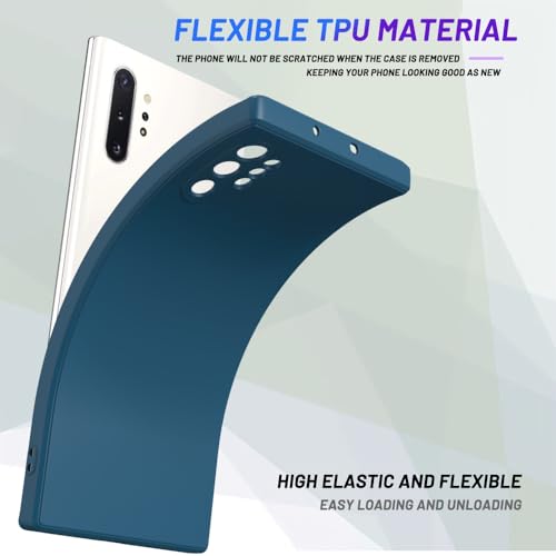 Image of for Samsung Galaxy Note 10 Plus Case Dark Blue, Scratch Resistant with Soft Touch, Slim Thin Phone Cover for Samsung Galaxy Note 10 Plus