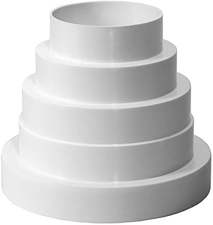 Riduttore Universale PVC Eccentrico Per Tubo Di Ventilazione Tubo - Foto 8
