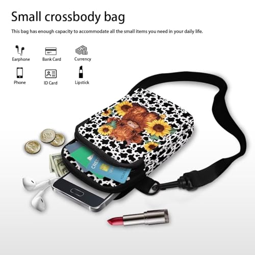 Image of Xpyiqun Small Crossbody Bag Women Phone Purses Sling Shoulder Handbag Cross Body Pouch Wallet Bags