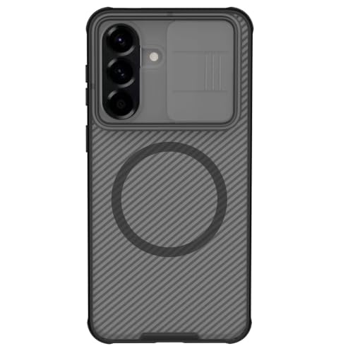 Nillkin CamShield Prop Magnetic - Coque Compatible avec Samsung Galaxy A57 - Compatible avec MagSafe et Qi2 - Coque Arrière avec Protection Caméra/Support - Noir
